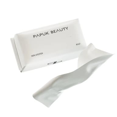 Одноразовые полотенца PAPUK BEAUTY хлопковые салфетки для лица, 80шт.